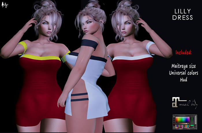 *LF* Lilly Dress_Maitreya