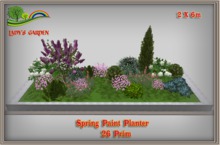 Lady's Garden -Spring Paint Planter 6X2 m 26 Prim