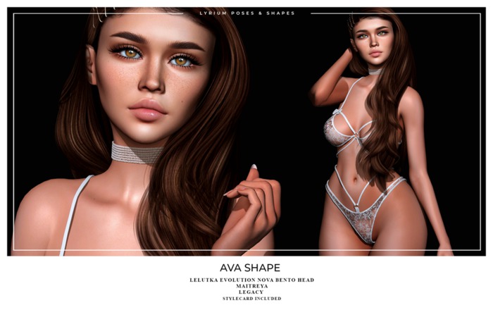 Lyrium. Ava Shape (Lelutka Nova)