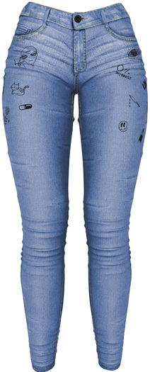 EVIE - Trendsetter Jeans [Wash]