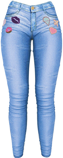 EVIE - Trendsetter Jeans [Royal]