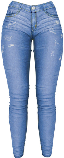 EVIE - Trendsetter Jeans [Ocean]