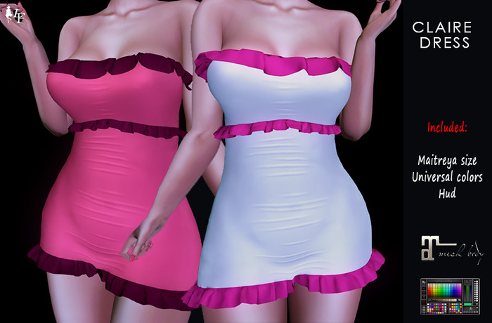 *LF* DEMO_Claire Dress_Maitreya