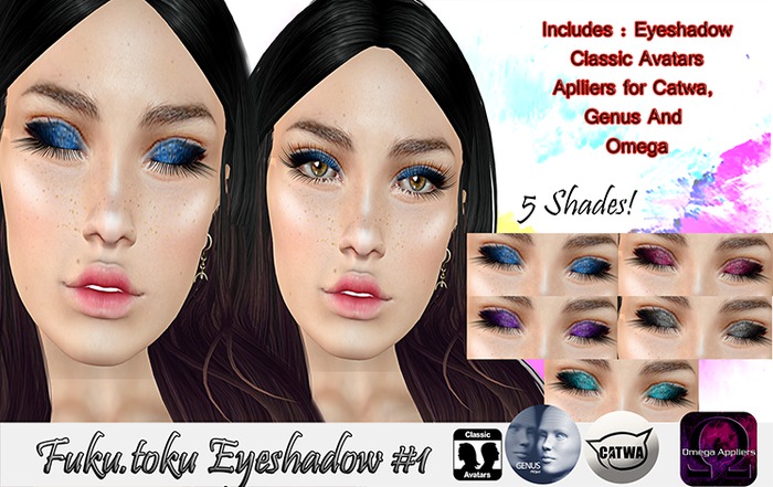 Fuku.Toku Eyeshadows # 1