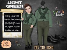 < SP > Looking Sharp Outfit for BYB - Light Green