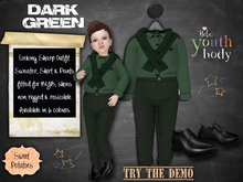 < SP > Looking Sharp Outfit for BYB - Dark Green
