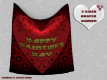 BMC382 - HAPPY VALENTINE'S DAY BANNER.