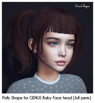 Second Life Marketplace - ANNA & POLLY FULL PERM Shapes for GENUS Baby