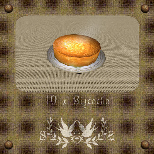 10 x Bizcocho