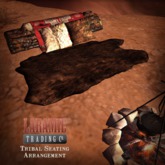 [Blackwood Traders] Tribal Seating Arrangement-Buffalo Hide