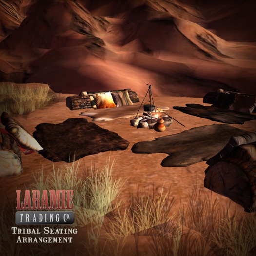 [Blackwood Traders] Tribal Seating Arrangement-Full Set