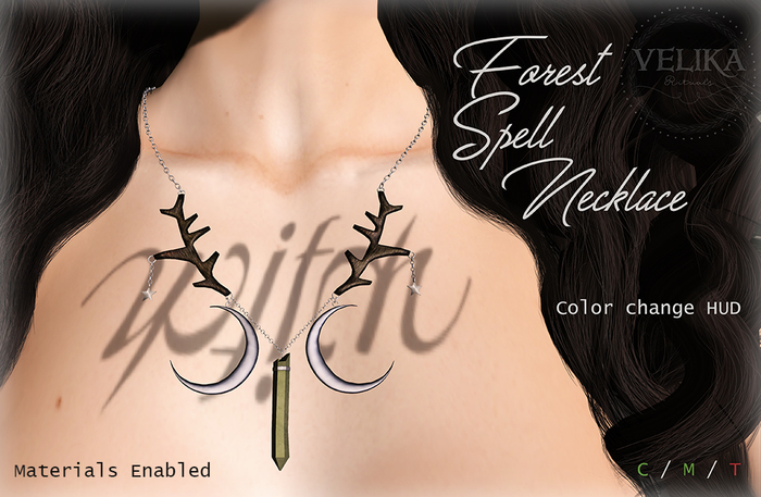 .Seance. Forest Spell Necklace