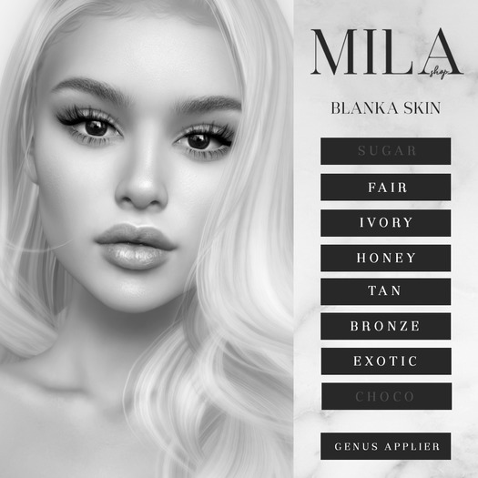 . MILA . Blanka Skin (Genus) DEMO