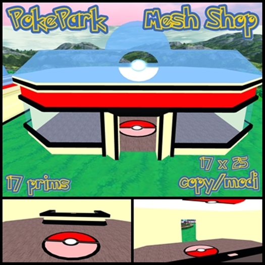 ::.PokePark.:: Mesh Shop, Center, Pocket Monster 17 x 25 m BOX