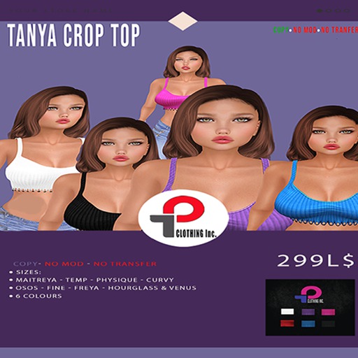 [TPC] TANYA CROP TOP FATPACK
