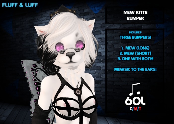 F&L - Mew Kitty Bumper
