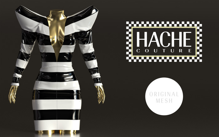HACHE::Telephone_Dress_FATPACK