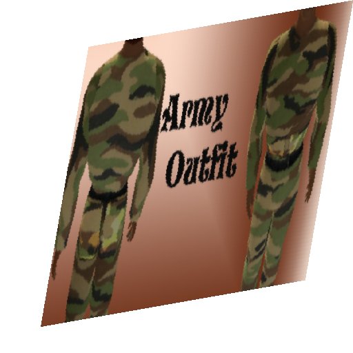 Army Outfit (unisex)