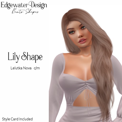 Edgewater Design - Lily Shape for Lelutka NovaAdd Me!