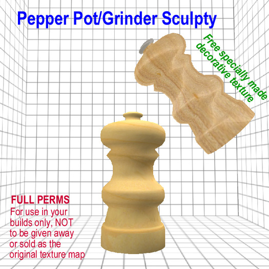Pepper Pot Sculpty Map Full Perms