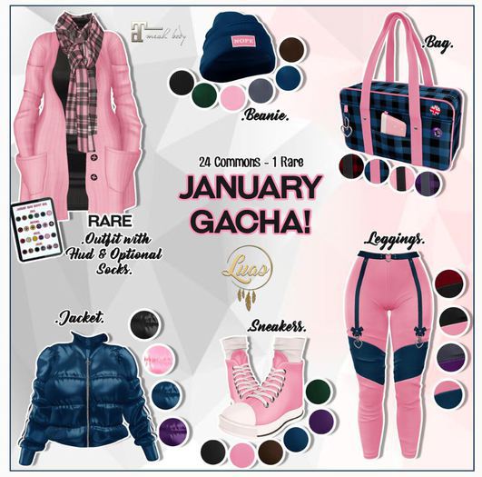 Luas January Outfit RARE
