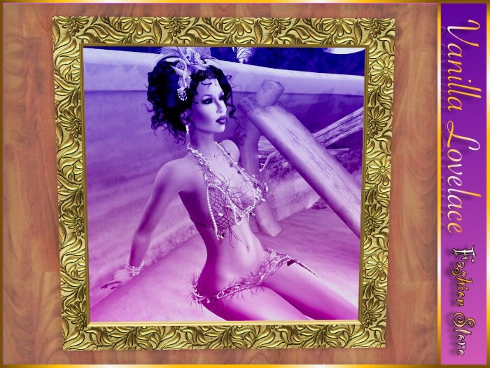 PICTURE FRAME GOLD 2 - with sample image (modify item)