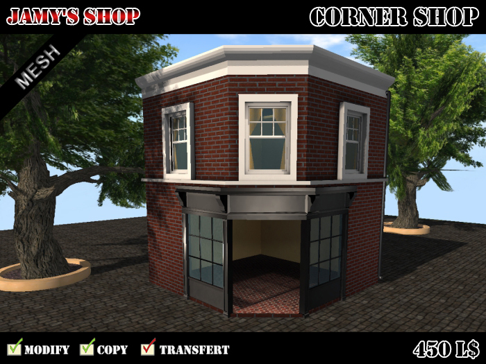 Corner shop Box