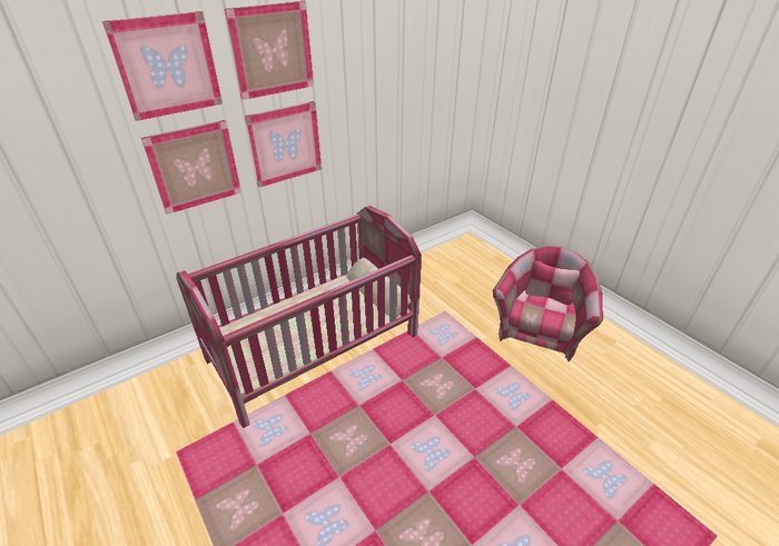 Special Cot Set Patchwork Pink with Yellow/Pink Bedding