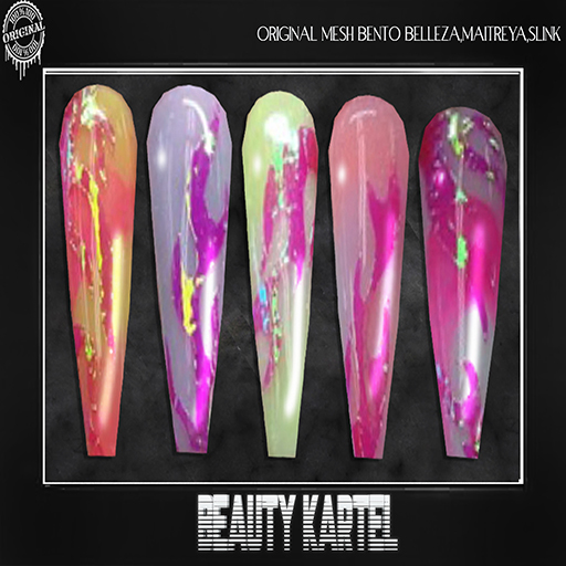 {BK} Mara Bento Nails {Set 28} (ADD ME)