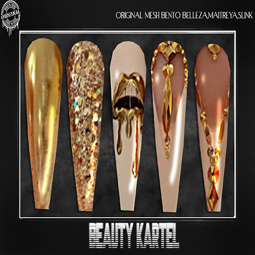 {BK} Mara Bento Nails {Set 24} (ADD ME)