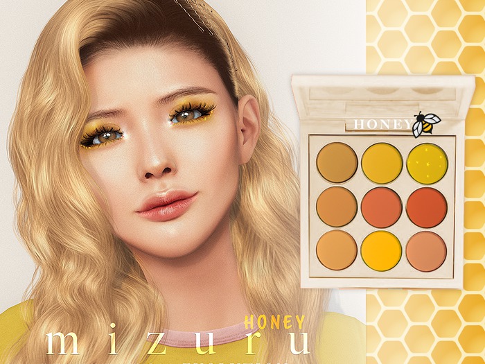 m i z u r u - Honey Eyes shadow Lelutka/BOM