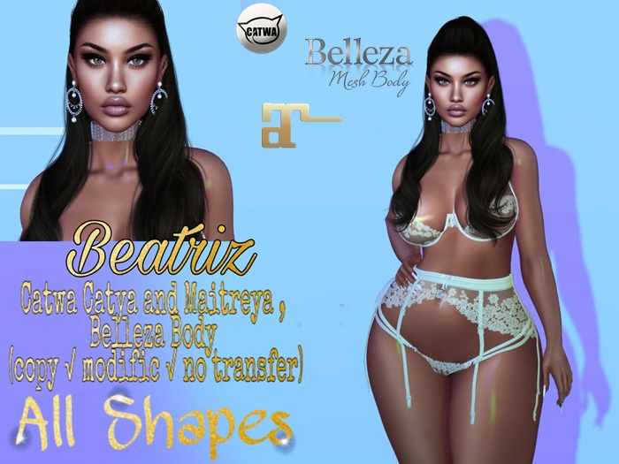 Shape Beatriz [All Shapes ] Catya,Beleza Freya and Maitreya