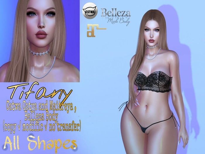 Shape Tifany  [All Shapes ] Catya,Beleza Freya and Maitreya