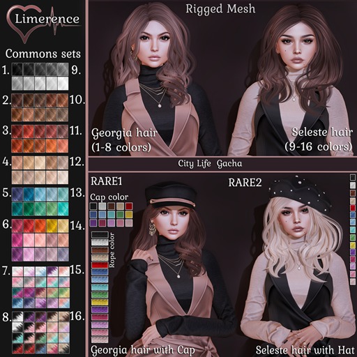 #11 {Limerence} Celeste hair-Reds