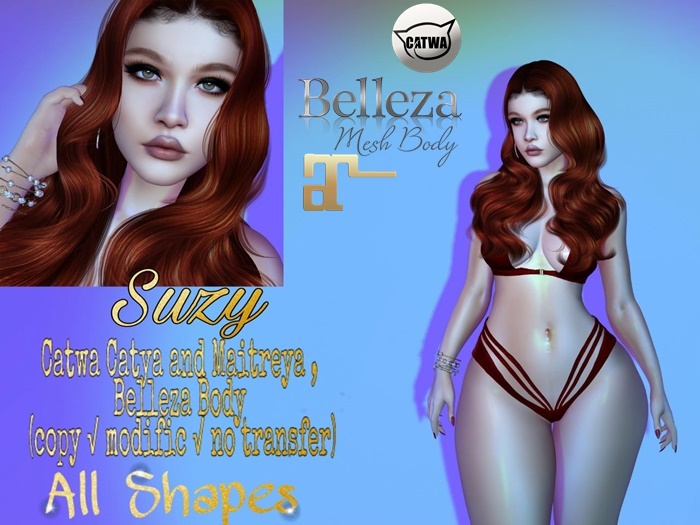 Shape Suzy for Belleza freya/ Maitreya and Catya 