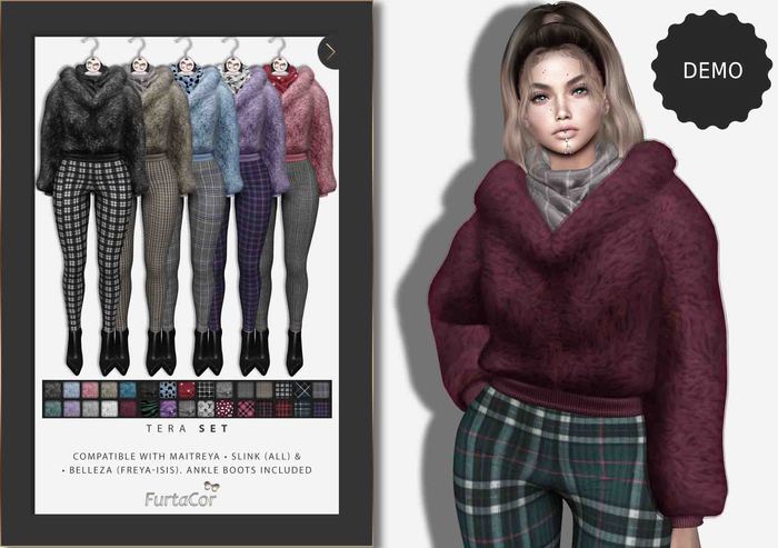 :::DEMO:::[FurtaCor Female] Tera Set