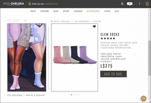 .miss chelsea. Clem Socks Colour Pack 2