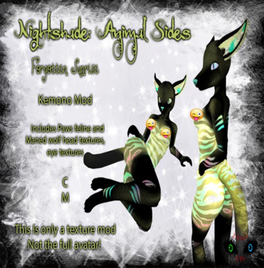 ~E.E.~ Nightshade: Animal Sides: Forgotten Sunrise