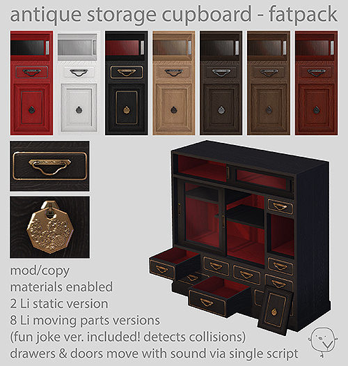 Yasyn - Antique Storage Cupboard - FATPACK
