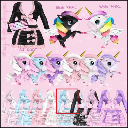 *CK* Sweetheart top MAITREYA pastel