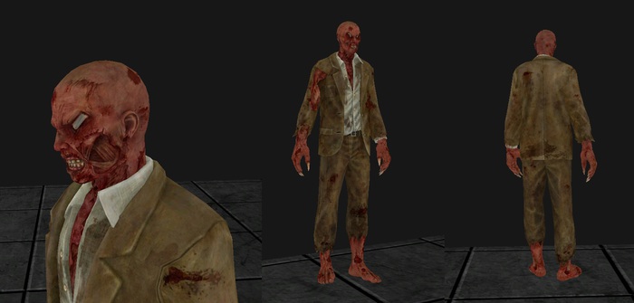 Mesh Body Zombie HD Full Perm