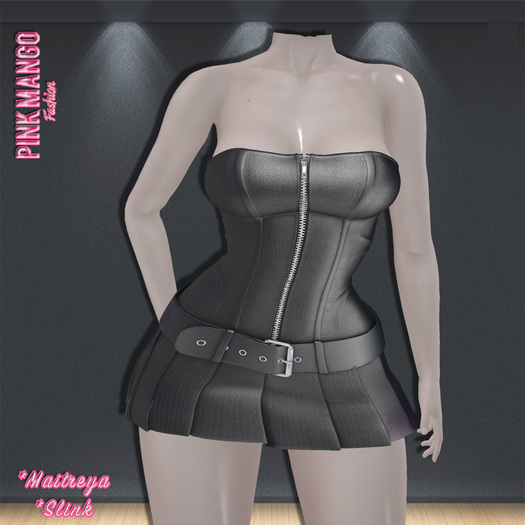 *Pink Mango* Gabriella Dress BLACK