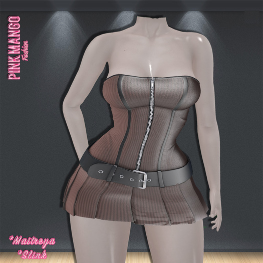 *Pink Mango* Gabriella Dress MOKA