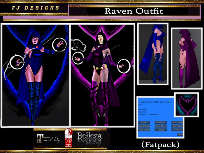 FJD - Raven Fatpack Outfit Set