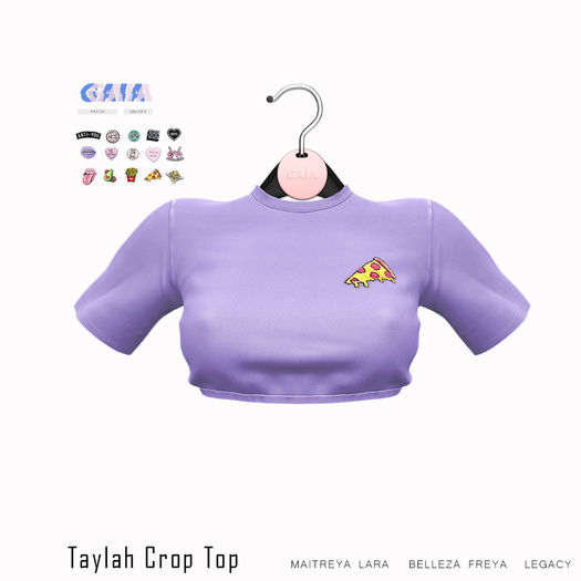 Gaia - Taylah Crop Top VIO
