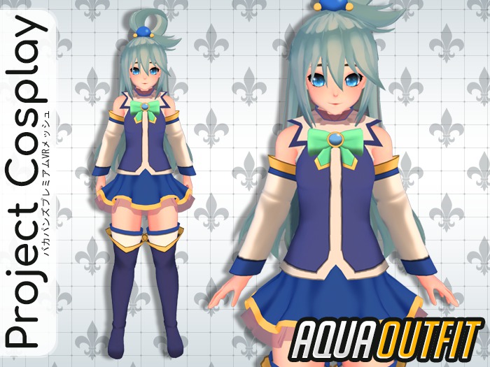 [Project Cosplay] Aqua Outfit for Kemono