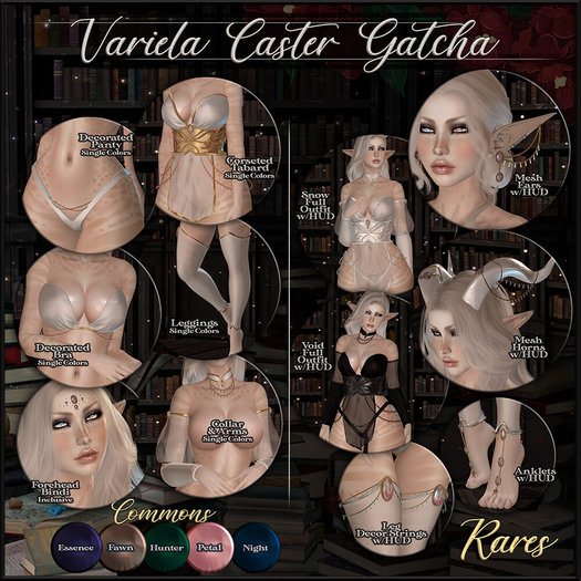 :[P]:- Variela Gatcha - Legs [Night-LARA]