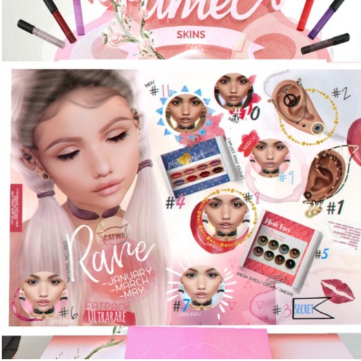 #RARE --- March - CATWA SKIN App. --- RARE