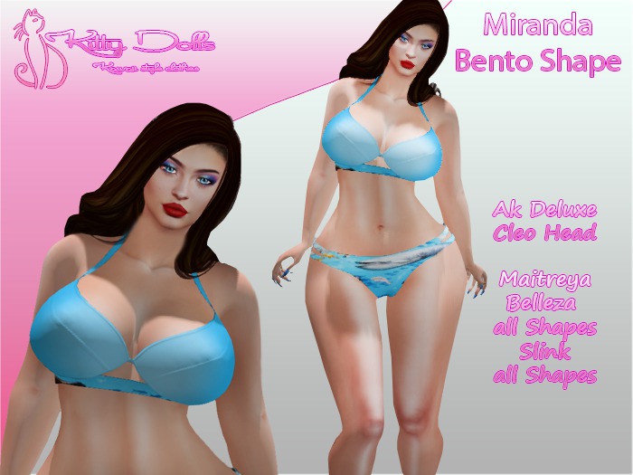 K.D Miranda Bento Shape - Wear me/Touch me