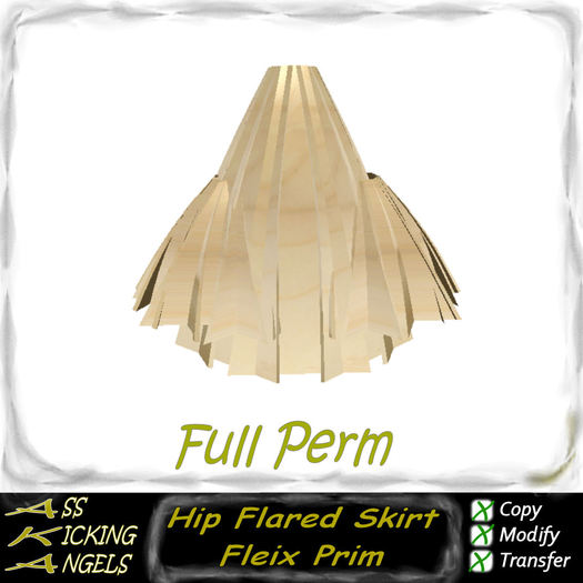 AKA Hip Flared Skirt Full Perm